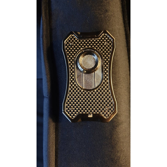 4 Jet Flame Carbon Fibre Lighter & Rest - Maffei Home of Havana