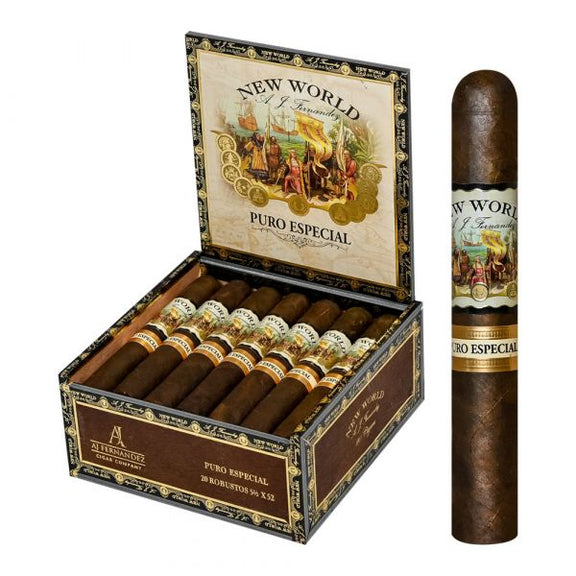 AJ Fernandez New World Puro Especial Robusto - Maffei Home of Havana